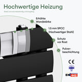 glasvilla Badheizkörper Elektrisch Seitenanschluss Handtuchheizkörper Handtuchhalter Handtuchwärmer Badheizung FN mit Heizstab 02