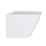 glasvilla Spülrandlos Wand WC schwarz Hänge WC + WC Sitz (mit Softclose) A112 NEU!!!