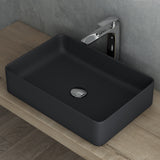 Vasque à poser Glasvilla, dimensions L x P x H : 59 x 38 x 13,5 cm, en céramique, Bruxelles 105D