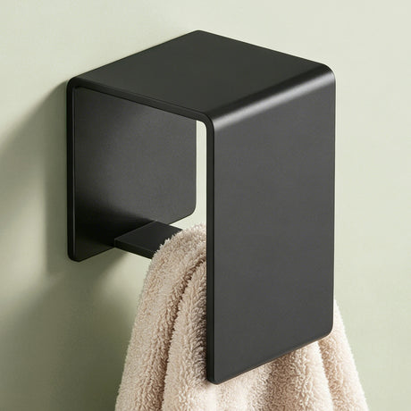 glasvilla Gancio Adesivo Bagno in Acciaio al Carbonio Appendi Porta Asciugamani Impermeabili per Bagno Cucina e Soggiorno, Tavrin-01