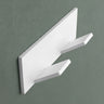 glasvilla Wandgarderobe Wandhaken aus Aluminium Garderobe mit klappbaren Haken Garderobenleiste Garderobenhaken Kleiderhaken Stalo-02+03