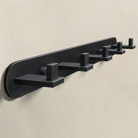 Glasvilla Design – Ganchos de pared de acero inoxidable Stalo-08 / Stalo-09 con montaje adhesivo o atornillado