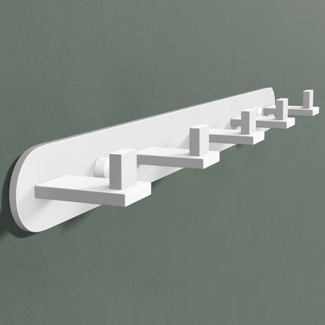 Glasvilla Design – Ganchos de pared de acero inoxidable Stalo-08 / Stalo-09 con montaje adhesivo o atornillado