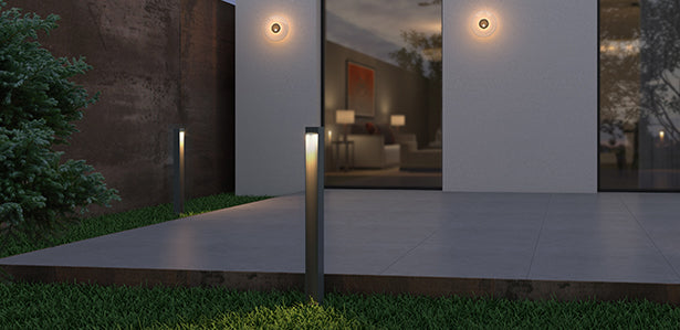 glasvilla Außenleuchte IP65 Wegeleuchte Außen | Außenpollerleuchte für Garten, 3000K Stehlampe Gartenlampe | Außenlampe Standleuchte 5W BaldersLights