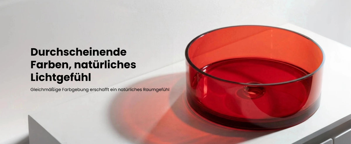 Durchscheinende Farbe