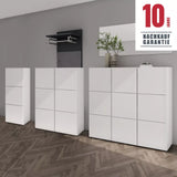 glasvilla Meuble à Chaussures Coffre à Chaussures avec 3 Compartiments LTH 45x36x120 cm Meuble à Chaussures 02