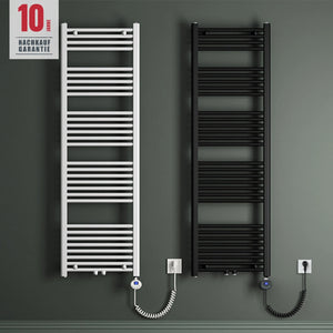 glasvilla Radiatore Piatto con Elemento Riscaldante Radiatore Scaldasalviette Elettrico Termoarredo da Bagno Radiatore Tubolare per Riscaldamento Bagno RHE