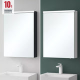 glasvilla Armoire de Toilette avec Éclairage LED Armoire de Toilette Armoire Murale Miroir de Salle de Bain Spiegelschrank-03