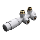 glasvilla Robinet de Radiateur avec Régulateur et Réglage de la Température de 6° à 28° Robinet Thermostatique