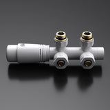 glasvilla Robinet de Radiateur avec Régulateur et Réglage de la Température de 6° à 28° Robinet Thermostatique