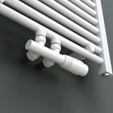 glasvilla Robinet de Radiateur avec Régulateur et Réglage de la Température de 6° à 28° Robinet Thermostatique